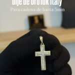 DIJE DE ORO 10K DISEÑO DE CRUZ