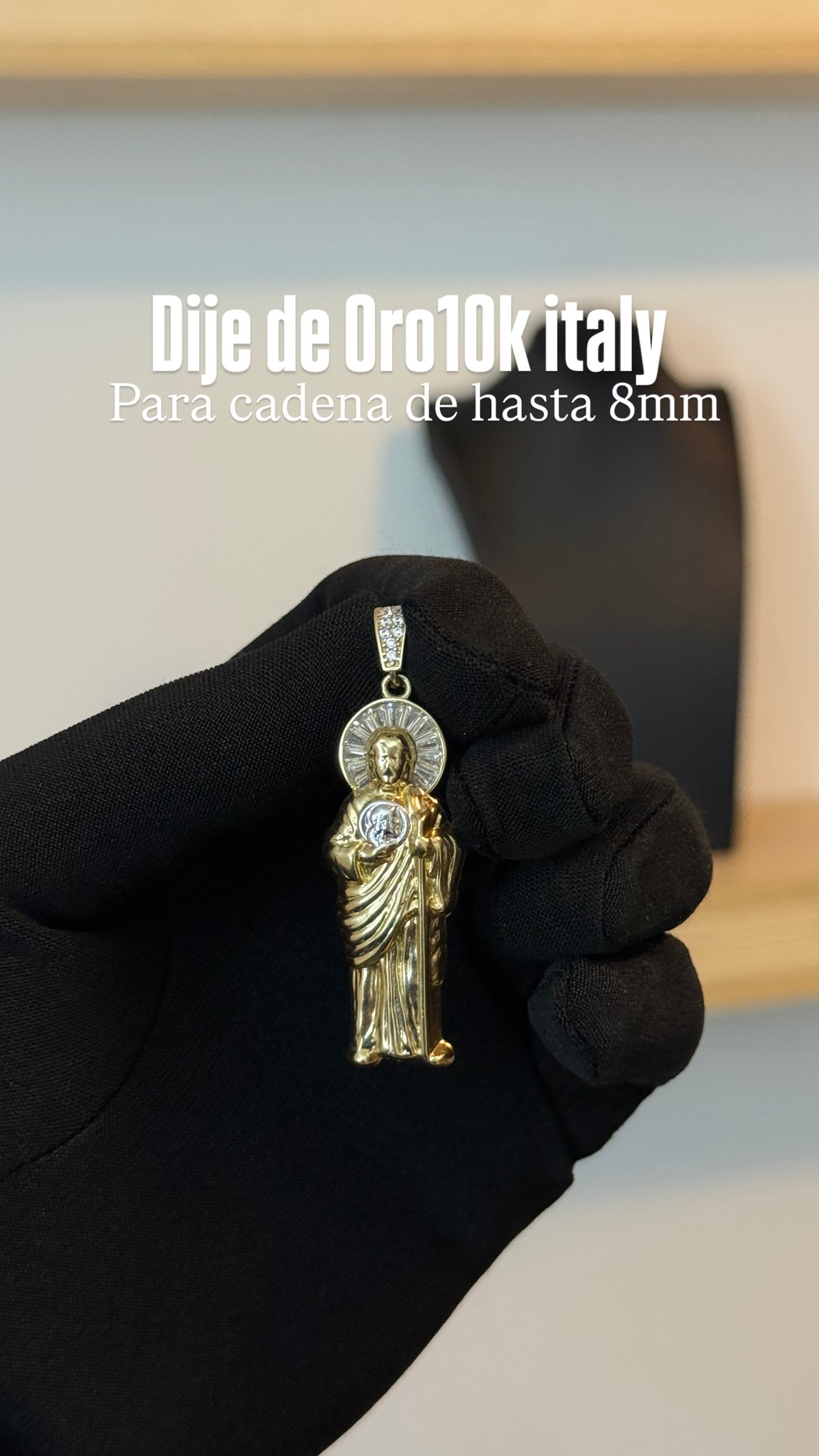 3D319D08-562D-4172-923F-C76431B90124 DIJE DE ORO10K DISEÑO DE SAN JUDAS - Image 1