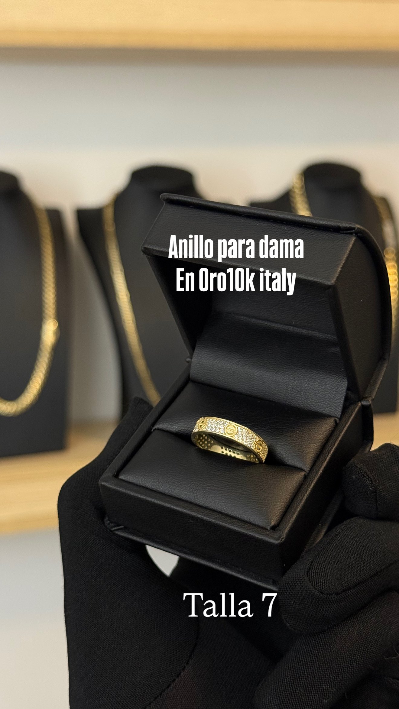 01C9F239-DF03-4023-8688-D0CD988B9951 ANILLO TIPO CARTIER ORO10K - Image 1