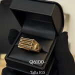 ANILLO DE ORO10K DISEÑO VERSACE