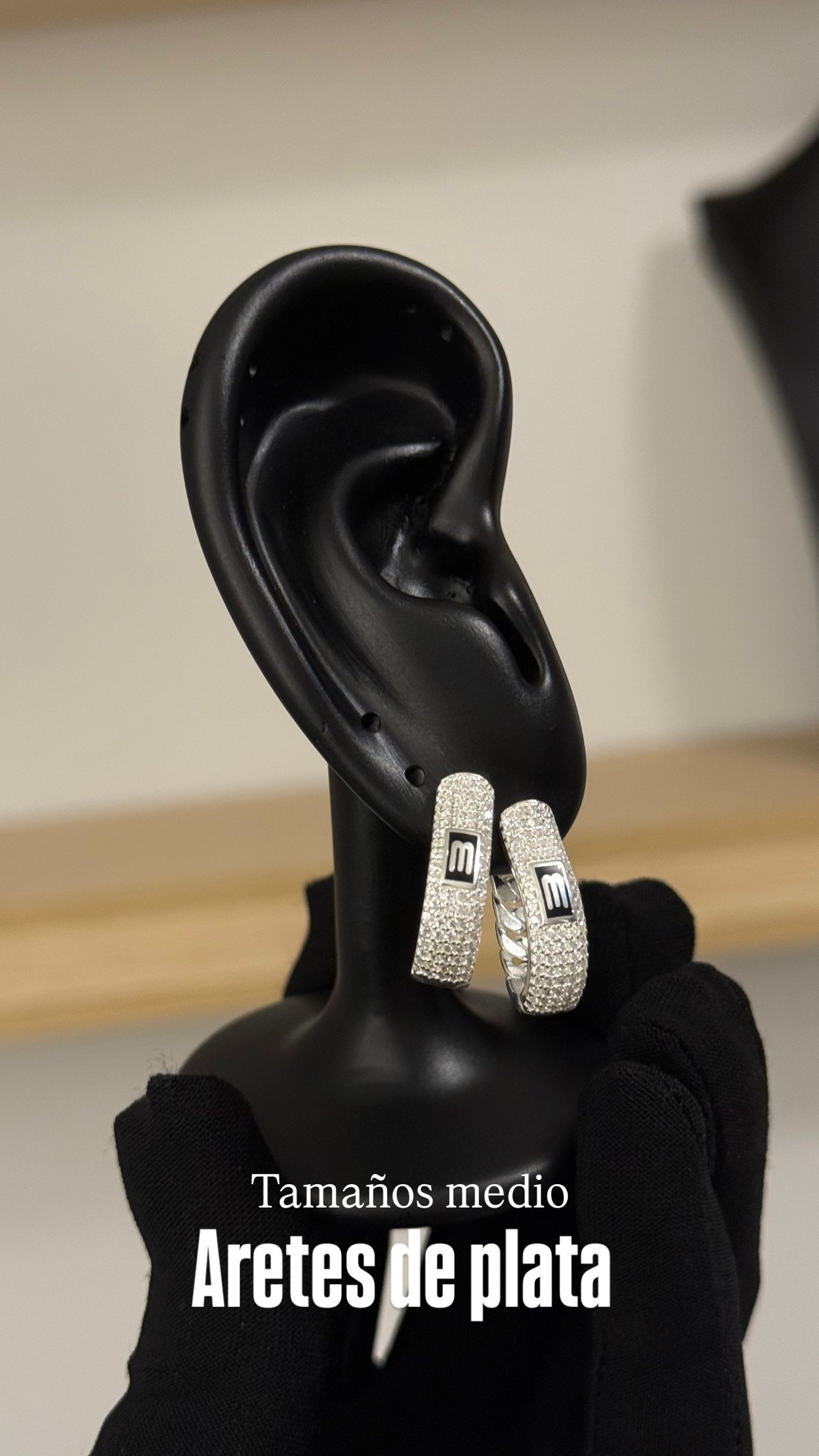 38565DF5-CD1E-4CB4-AC0B-2049B4AC7030 ARETES DE PLATA 925 - Image 1