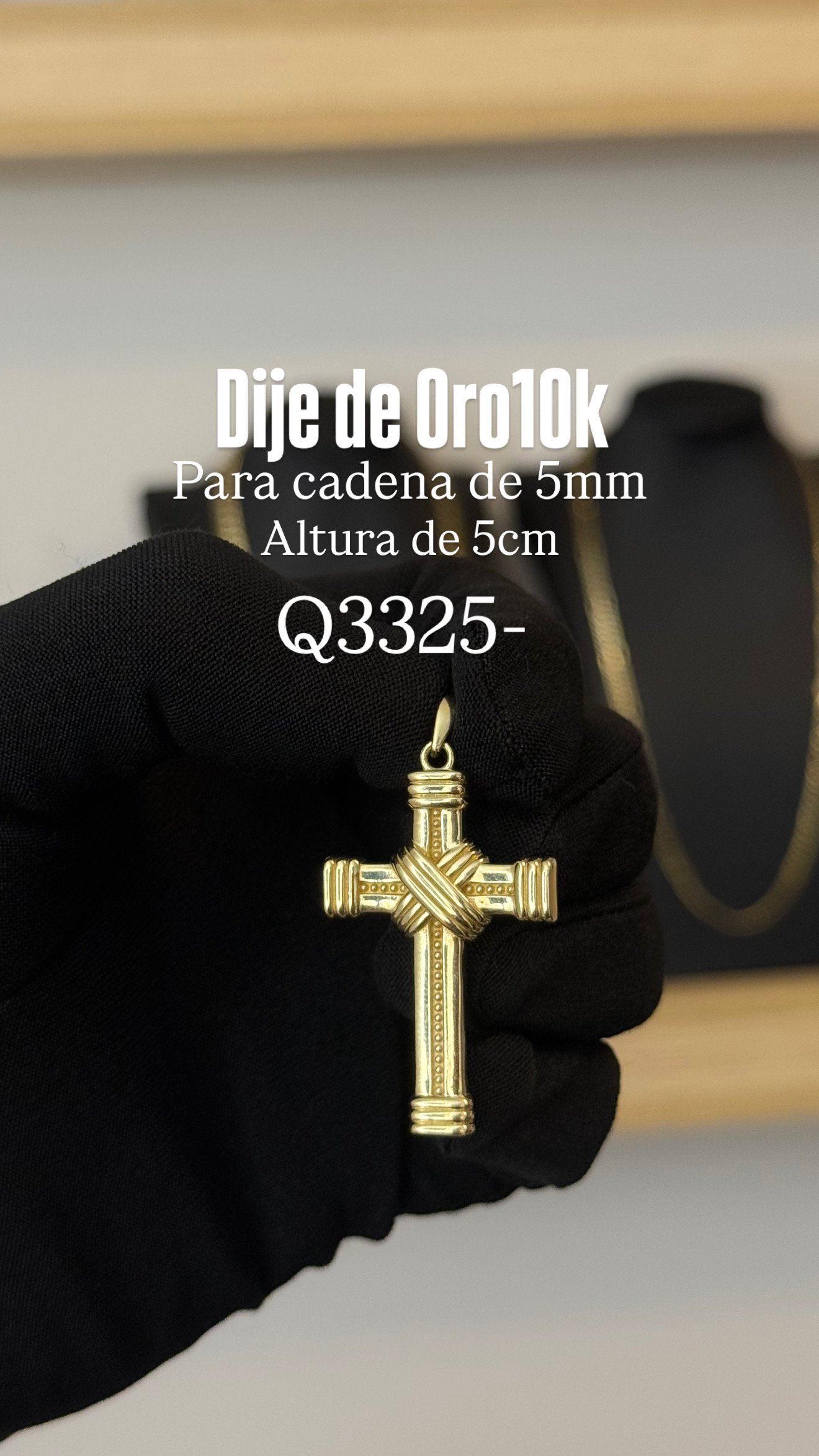 3E10648F-AF61-4B64-BA11-3BB3FA57F56E DIJE DE CRUZ DE ORO1OK - Image 1