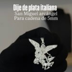 DIJE DE PLATA DE SAN MIGUEL ARCANGEL