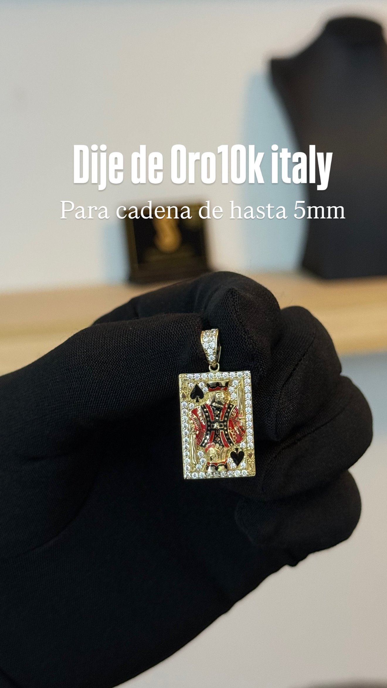 46B5CD39-B61B-4A1D-B3DC-03AE16BD2804 DIJE DE ORO10K DISEÑO DE CARTA - Image 1