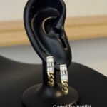 ARETES MONACO ORO10K BAGUETTE