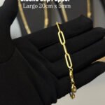 PULSERA PAPERCLIP ORO1OK
