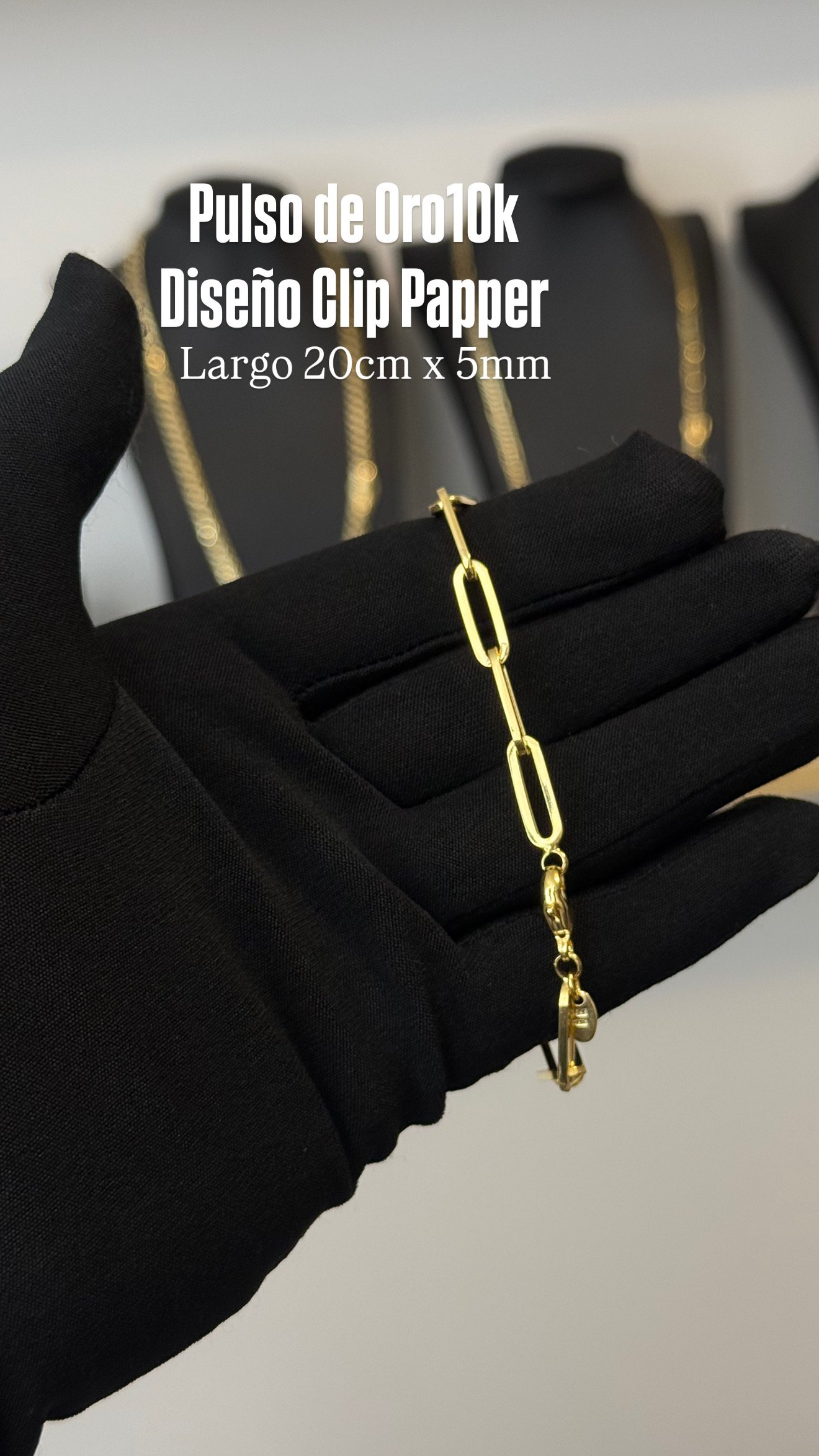 E2D0752A-A192-4F8C-8E73-62E5CED3B79D PULSERA PAPERCLIP ORO1OK - Image 1