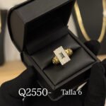 ANILLO DE ORO10K MONACO Classic