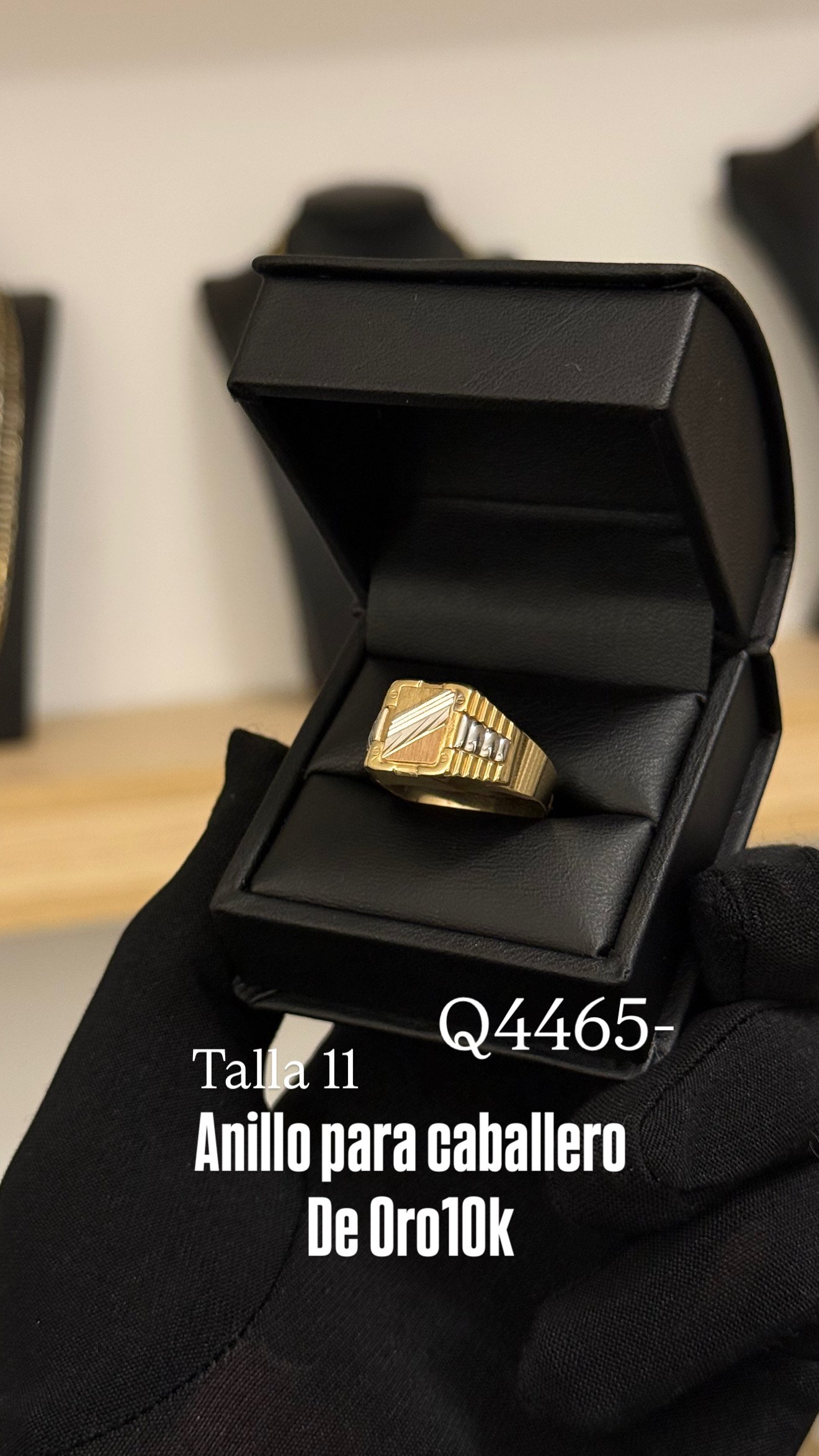 E9667E44-1789-4F6B-A9B8-819DAEEE3BE5 ANILLO PARA CABALLERO ORO10K - Image 1