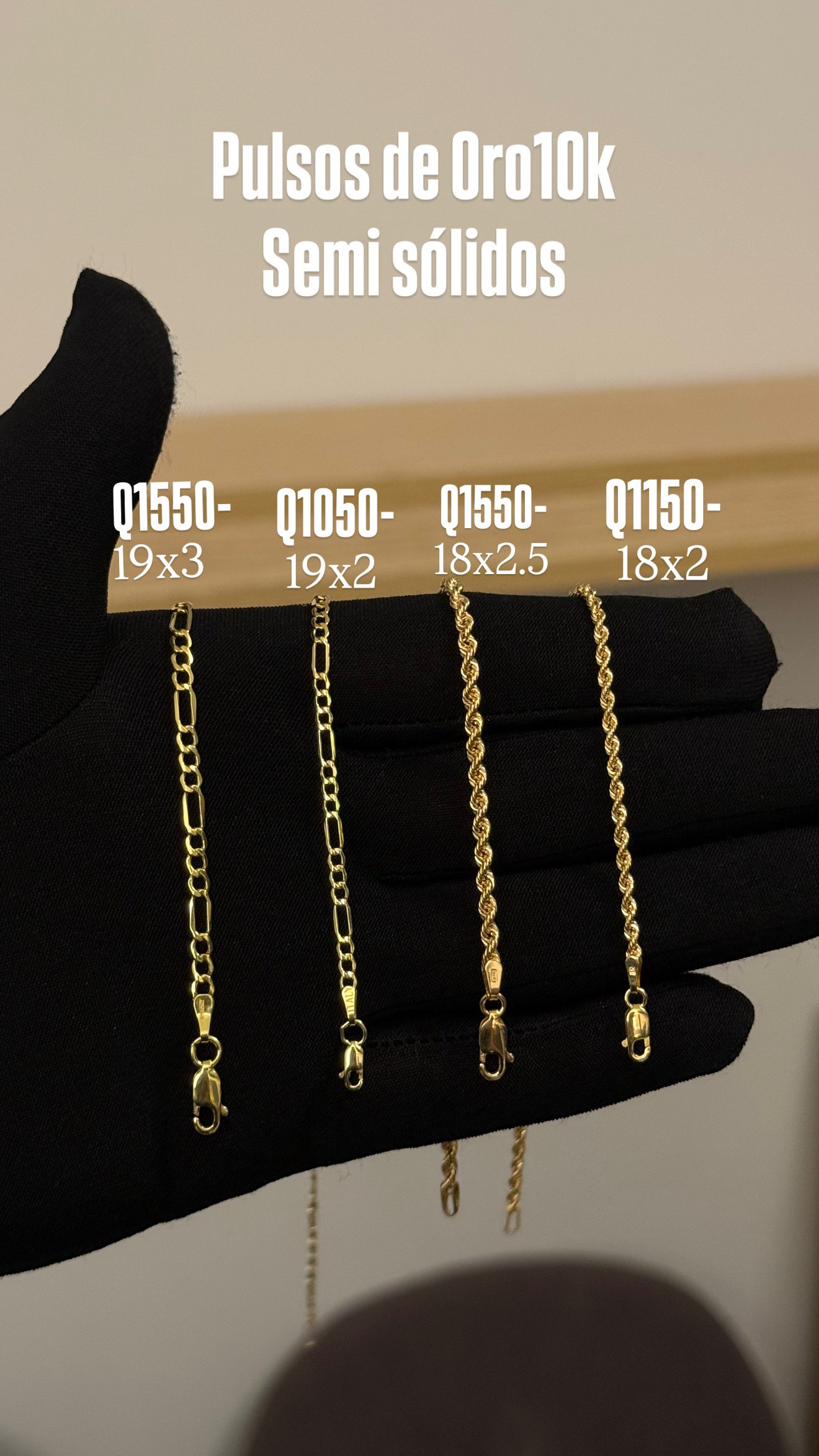 07B692FF-212C-49B2-93EB-5F97A405E48F Pulsos de Oro10k para dama - Image 1