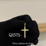 Dije de Oro10k De cruz