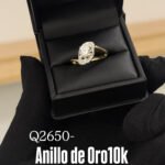 Anillo para dama, Oro10k Compromiso