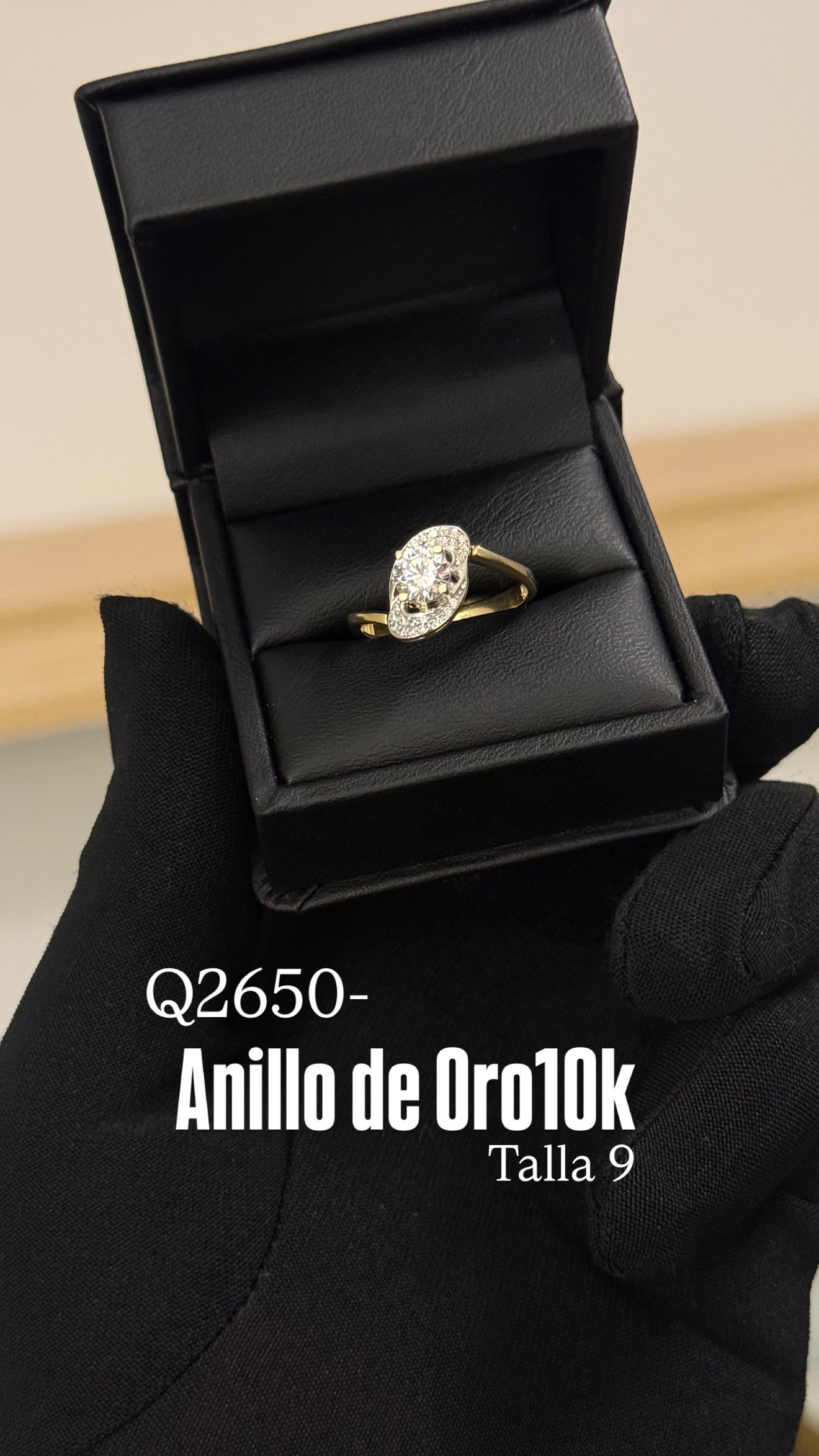 11B71B42-EFE7-4876-AB74-C0DC4833E604 Anillo para dama, Oro10k Compromiso - Image 1