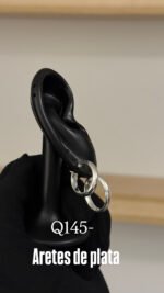 Aretes de plata italiana - Image 6