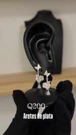 Aretes de plata italiana - Image 14