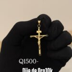 Dije de Oro10k Crucifijo