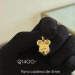 Dije de Oro10k diseño Micky