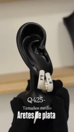 Aretes de plata italiana - Image 12