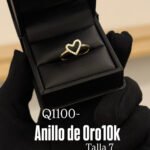 Anillo para dama, Oro10k Corazón