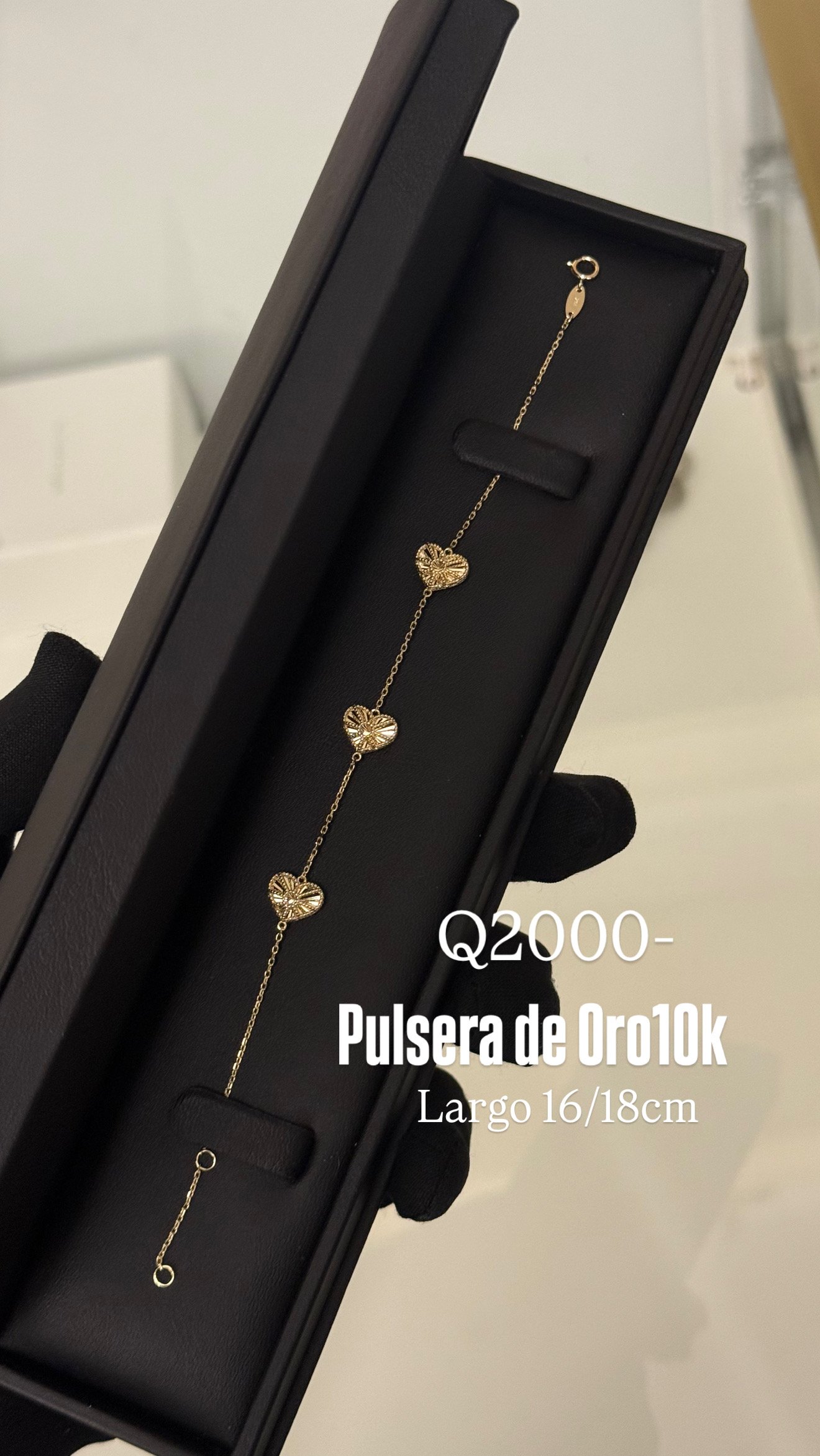 5D0206BF-1C06-4733-AEC9-3F966C9FBD89 Pulsera de Oro10k diseño Corazón - Image 1