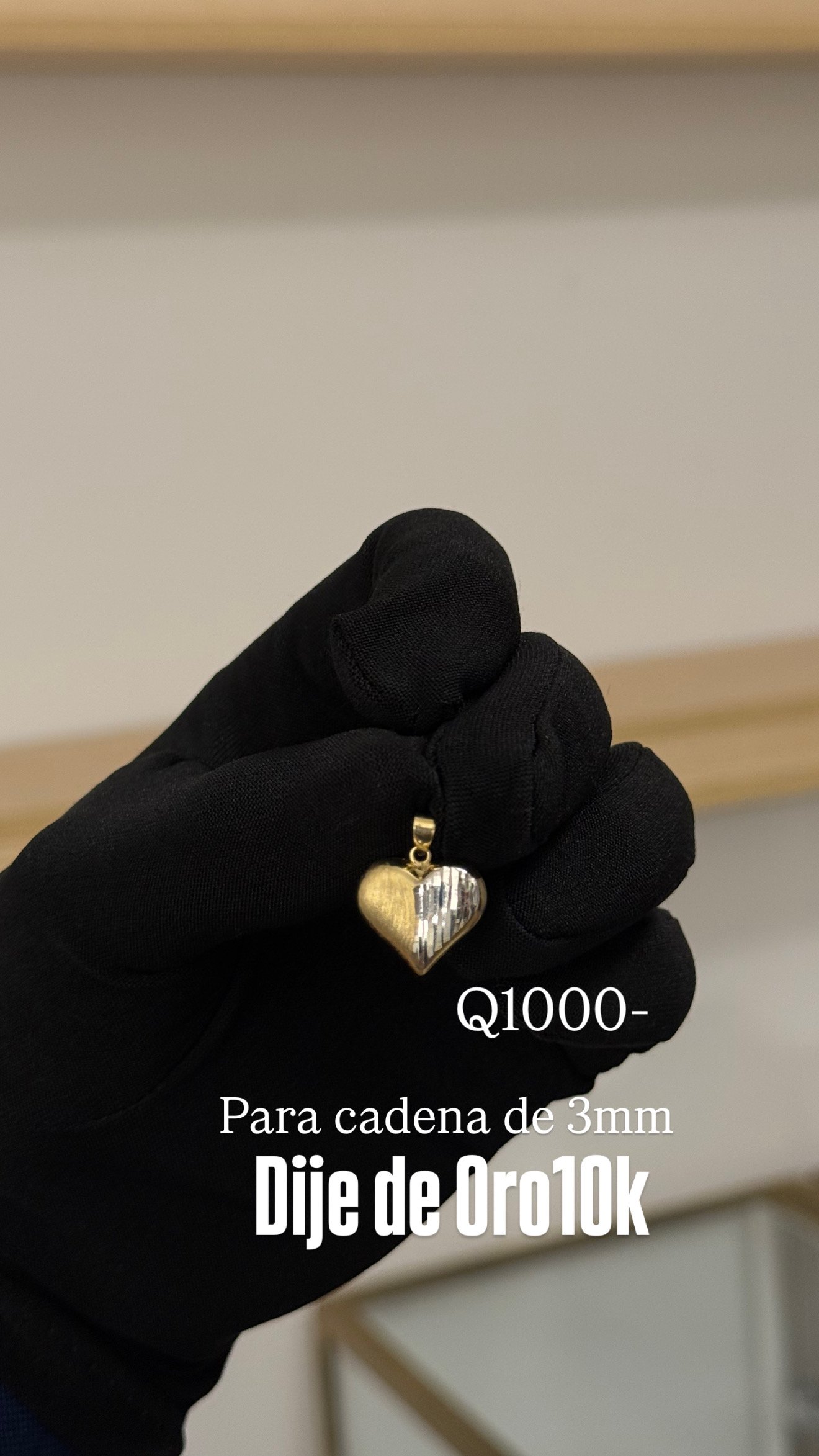 605BF795-7DBA-492E-B1A2-3E186C85085D Dije de Oro10k de Corazón - Image 1