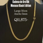 Cadena de Oro10k Monaco Black edition
