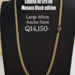 Cadena de Oro10k Monaco Black Edition