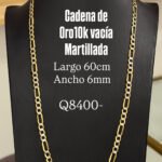 Cadena de Oro10k Vacía Cartier