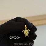 Dije de Oro10k diseño Tortuga