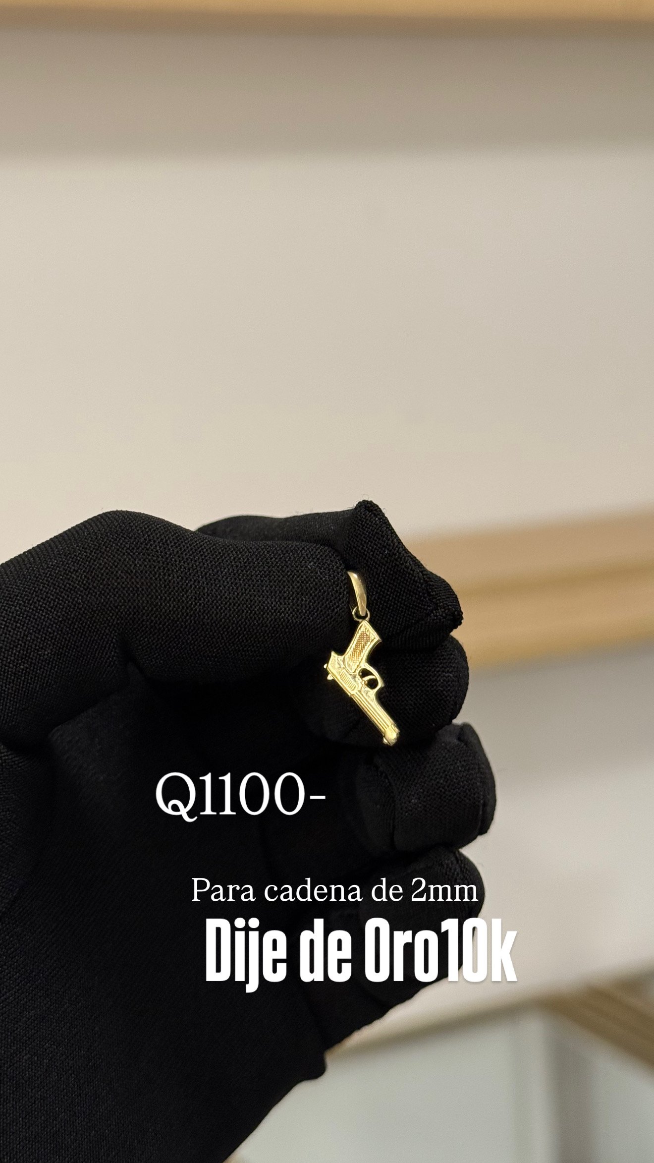 81499099-4019-4514-BABC-0F6520F64FBC Dije de Oro10k De arma minimalista - Image 1