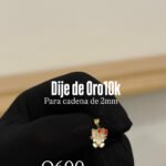Dije de Oro10k hello Kitty minimalista