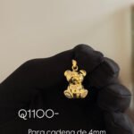 Dije de Oro10k diseño Osito Lizo