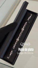 Pulsos para dama de plata