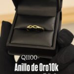 Anillo para dama, Oro10k infinito
