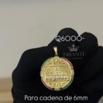 Dije de oro italiano 10k Santa Cena