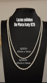 Cadenas de plata 925 italy - Image 5