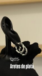 Aretes de plata italiana - Image 7