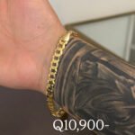 Pulso de Oro10k Sólido liso