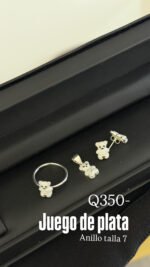 Aretes de plata italiana - Image 3