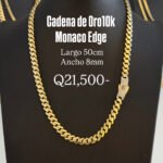 Cadena de Oro10k Monaco Edge