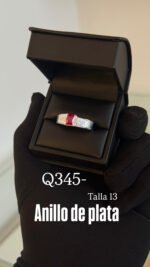 Anillos p plata italiana 925 - Image 8
