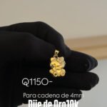 Dije de Oro10k diseño Hello kitty