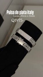 Pulsos para caballero de plata - Image 3