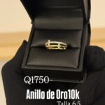 Anillo para dama, Oro10k T