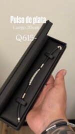 Pulsos para caballero de plata - Image 5