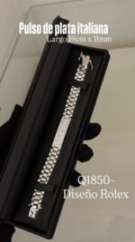 Pulsos para caballero de plata - Image 2