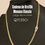 Cadena Mónaco Oro10k Cod4