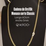 Cadena Mónaco Oro10k Cod12