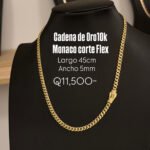 Cadena Mónaco Oro10k Cod3