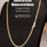 Cadena Mónaco Oro10k Cod14